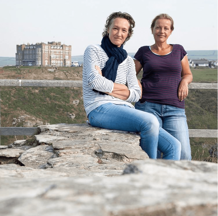 Portret van Tineke Zwijgers en Dorien Koppenberg